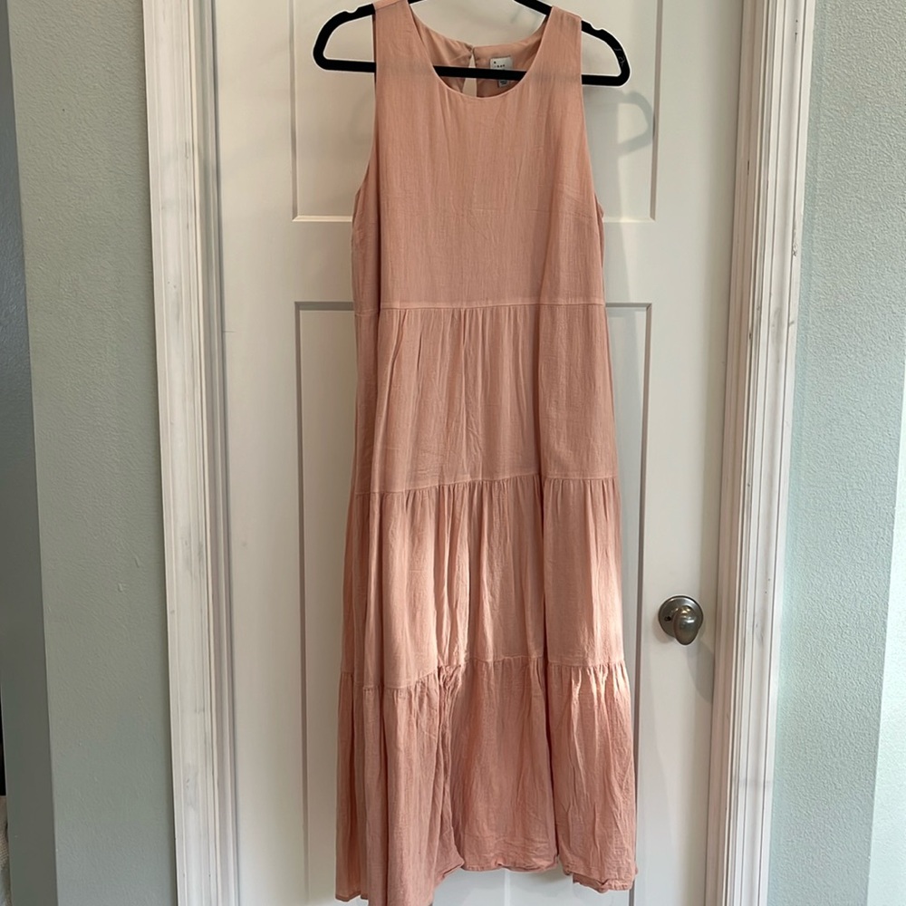 a new day Peach Maxi Dress